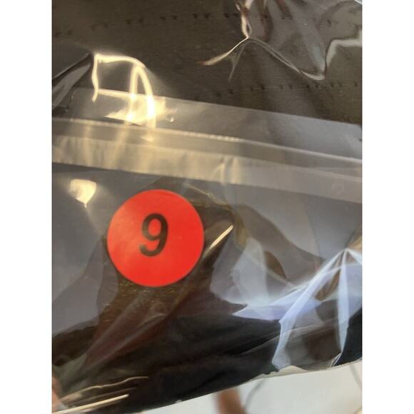 Betsy Johnson Eyelet Flutter Sleeve Maxi Dress Black Medium - Picture 9 of 9